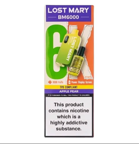 "Lost Mary BM6000 Disposable Vape Kit 6000 Puffs"