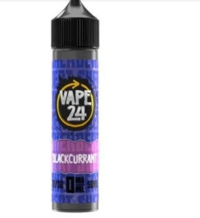 "Vape 24 Shortfill 50ml E-Liquid - Premium flavor"