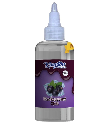 Blackcurrant Chill E-Liquid By Kingston 500ml - Refreshing