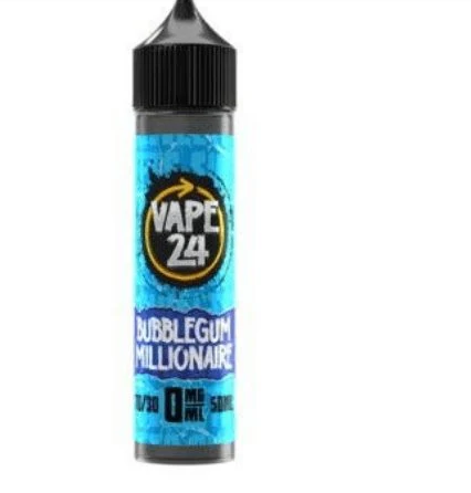 "Vape 24 Shortfill 50ml E-Liquid - Premium flavor"