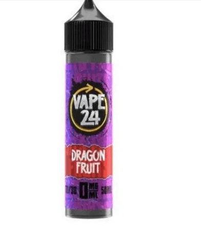 "Vape 24 Shortfill 50ml E-Liquid - Premium flavor"