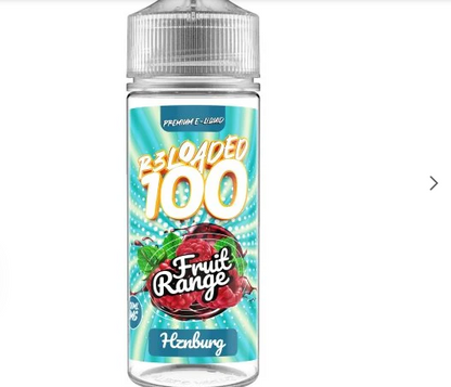 "R3loaded 100ml Fruit Range Shortfill E-Liquid"