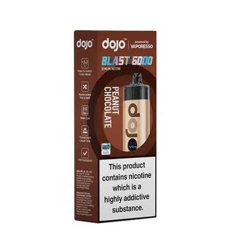 "Vaporesso Dojo Blast 6000 Puff Kit - Long-Lasting Vape"