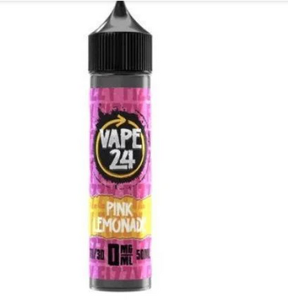 "Vape 24 Shortfill 50ml E-Liquid - Premium flavor"