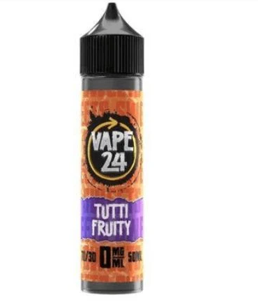 "Vape 24 Shortfill 50ml E-Liquid - Premium flavor"