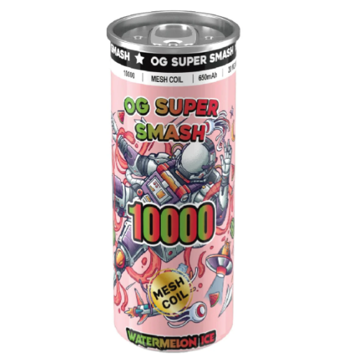 OG Super Smash 10000 Puffs Disposable Vape Device- Multiple Flavours - Vape Corner