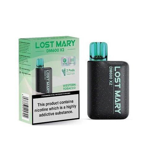 "Lost Mary DM600 Disposable Pod Device 1200 Puffs Vape"