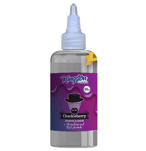 "Chuckleberry E-Liquid By Kingston 500ml - Premium Vape Juice"